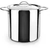 Image de IBILI - Marmite très haute avec couvercle Noah, 24 cm, Acier inoxydable 18/10, Compatible avec l’induction en occasion ou reconditionné
