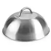 Image de Couvercle cuisson plancha 23 cm - - Argent - Inox