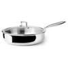 Image de Sauteuse avec couvercle Triply Natural 28 cm - - Argent / Métallique - Aluminium