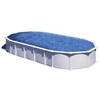Image de Piscine acier blanc Haïti ovale 9,20 x 5,05 x 1,32 m - Gré