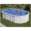 Image de Piscine acier blanc Haïti ovale 6,34 x 3,99 x 1,32 m - Gré