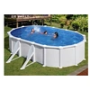 Image de Piscine acier blanc Atlantis ovale 6,34 x 3,99 x 1,32 m - Gré