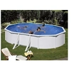 Image de Piscine acier blanc Fidji ovale 5,27 x 3,27 x 1,22 m - Gré