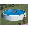 Image de Piscine acier blanc Fidji ronde 5,70 x 1,22 m - Gré