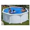 Image de Piscine acier blanc Atlantis ronde 3,70 x 1,32 m - Gré