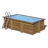 Image de Piscine bois Marbella 2 4,20 x 2,70 x 1,17 m - Gré