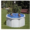 Image de Piscine ronde acier Ø2,60m x H: 1,22m - Filtration à sable