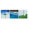 Image de Kit piscine hors-sol atlantis acier blanc ronde 350 x h132 cm
