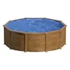 Image de Piscine acier aspect bois Sicilia ronde 4,80 x 1,22 m - Gré