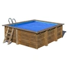 Image de Bâche à bulles pour piscine bois carrée Carra 3,05 x 3,05 m - Gré