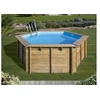 Image de Piscine bois Vanille 2 Ø 4,00 x 1,19 m - Gré