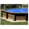 Image de Bâche à bulles pour piscine bois ronde Violette 2 Ø 5,00 m - Gré