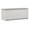 Image de Coffre 450L Interieur/Exterieur Fonctionnel et Esthetique Cadenassable avec Roulettes Beige