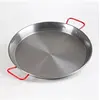 Image de Poêle à paella valence 40 cm en acier poli - Garcima - Argent - Acier