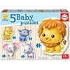 Image de Puzzle de 2-5 pièces Educa Borras Wild Animals Multicolore TU 8412668141971