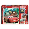 Image de 4 puzzles evolutifs - Cars le film