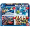 Image de Disney Pixar -  Nemo-monsters-cars-toy-story - Multi 4 In 1
