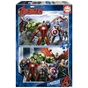 Image de Educa - 2 Puzzles per Enfant De 100 Pièces, Deux Fois Plus De Plaisir | Avengers | Recommandé À Partir De 6 Ans (15771) en occasion ou reconditionné