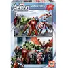 Image de Puzzle de 2x100 pièces Educa Borras Marvel Avengers Multicolore 40x28 cm 8412668157712