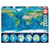 Image de Puzzle 1000 Pieces Mappemonde Neon