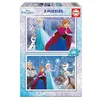 Image de 2 Puzzles De 48 Pieces La Reine Des Neiges