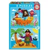Image de 2 Puzzles De 20 Pieces Pirates