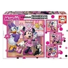 Image de MINNIE Puzzle Progressif Minnie + The Happy Helpers 12-16-20-25 Pcs