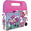 Image de Puzzle de 12-16-20-25 pièces progressifs Disney Minnie Rose 26x15x6 cm 637016