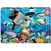Image de Puzzle de 500 pièces Educa Selfie Bajo Agua Multicolore 24x34x5 cm 637020