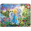 Image de Puzzle 1000 Pieces La Princesse Et La Licorne