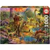 Image de Puzzle de 1000 pièces Educa Tierra Dinosaurio Multicolore 37x27x6 cm 641956