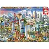 Image de Puzzle de 1500 pièces Educa Simbolo América Multicolore 30x43,3x5,6 cm 641974