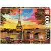 Image de Puzzle de 3000 pièces Educa París Puesta Sol Multicolore 44x30x8 cm 641994