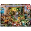 Image de Educa - Genuine Puzzles | en Entrant dans La Chambre | Puzzle 6000 pièces (17679) en occasion ou reconditionné