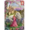 Image de Puzzle de 500 pièces Educa Hada Y Unicornio Multicolore 23x33x5 cm 637168