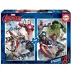 Image de Puzzle de 2 x 500 pièces Marvel Multicolore 27x37x6 cm 637176