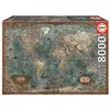 Image de Puzzle 8000 pieces mappemonde historique - 18017 - Borras