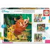 Image de 4 puzzles evolutifs - Les animaux de Disney