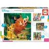 Image de Puzzle progressif animaux Disney Disney Multicolore 30x23x5 cm 637223
