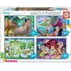 Image de Puzzle Educe Classiques Disney Multi 4 en 1