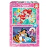 Image de 2 Puzzles De 48 Pieces Ariel Et Jasmine