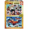Image de Puzzle de 2 x 100 pièces Educa Dragon Ball Multicolore 22x31,6x4,6 cm 637229