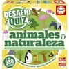 Image de Jeux de société Educa Borras Challenge Quiz Animals and Nature Multicolore TU 8412668182196