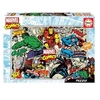 Image de Puzzle 1000 pièces : Marvel comics Educa