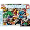 Image de Puzzle de 1000 pièces Educa Marvel Comics Multicolore 27x37x5 cm 634225