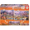 Image de Puzzle 2x100 Animaux sauvages