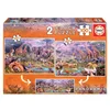 Image de Puzzle Junior 2 X 100 Animaux Sauvages