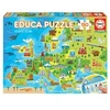 Image de PUZZLE 150 CARTE D'EUROPE/KAART VAN EUROPA