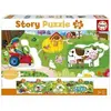 Image de Puzzle de 26 pièces ferme d'histoire Educa Multicolore 29x33x5 cm 636266