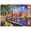 Image de Puzzle de 2000 pièces Educa Londres Atardecer Multicolore 43x30x6 cm 634387